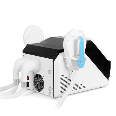 آلة تجميل التخسيس السوداء 3000 واط  بناء العضلات  نحت الجسم مقابض مزدوجة