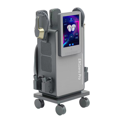 EMS آلة تشكيل الجسم مع RF EMS 4 مقبضات مع وسادة
