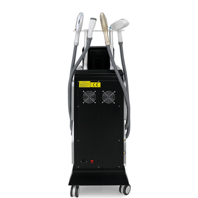 4 في 1 OPT IPL Rf Nd YAG إزالة الشعر بدون ألم تجديد الجلد آلة التجميل