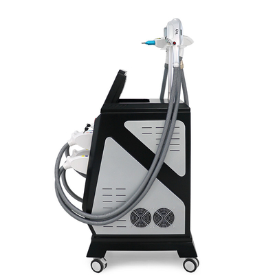 4 في 1 OPT IPL Rf Nd YAG إزالة الشعر بدون ألم تجديد الجلد آلة التجميل