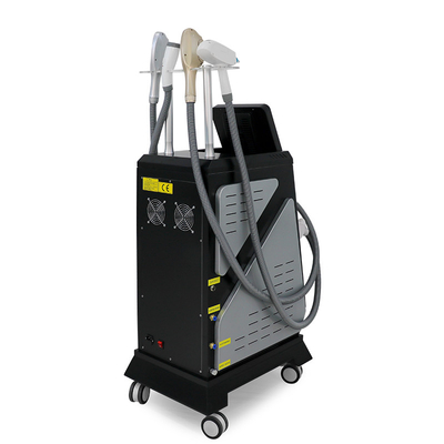 4 في 1 OPT IPL Rf Nd YAG إزالة الشعر بدون ألم تجديد الجلد آلة التجميل