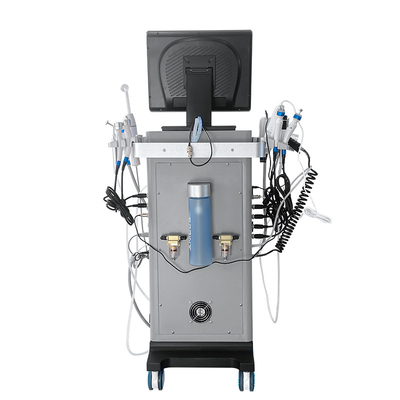 15 في 1 Hydra Dermabrasion Aqua Face Vacuum إزالة الرأس الأسود Hydro Microdermabrasion Machine
