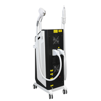 الليزر الدائم لإزالة الشعر 810Nm ليزر ثنائي الثانية لإزالة الوشم Nd Yag ليزر ثنائي الثانية