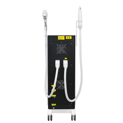 2 في 1 808nm ليزر إزالة الوشم الدائم للشعر Yag Diode صالون جمال 3 طول موجات ليزر الديود