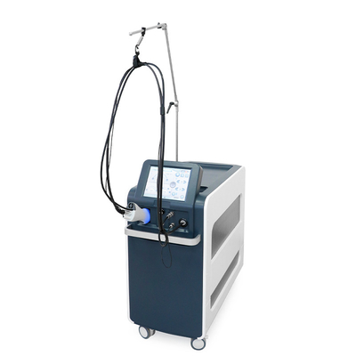 عمودي 755nm أليكس الليزر الألياف الضوئية إزالة الشعر النبض الطويل Nd Yag الليزر إزالة الشعر 1064nm