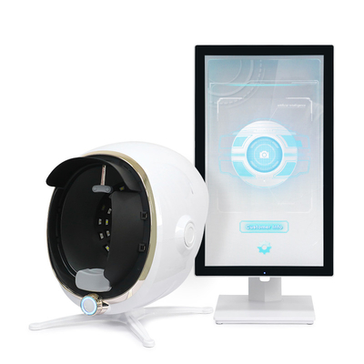 تشخيص الجلد اختبار الوجه ماسح الضوئي محلل الجلد RGB + UV + PL تحليل جلد الوجه