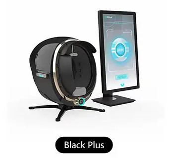 تشخيص الجلد اختبار الوجه ماسح الضوئي محلل الجلد RGB + UV + PL تحليل جلد الوجه