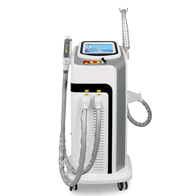 آلة إزالة الشعر بالليزر 3 في 1 IPL RF إزالة الوشم متعددة الوظائف