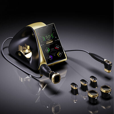 جهاز تجميل HIFU22D بالموجات فوق الصوتية المركزة عالية الكثافة متعدد الترددات مع حماية من البرد لمكافحة الشيخوخة وشد الوجه وتشكيل الجسم وإذابة الدهون