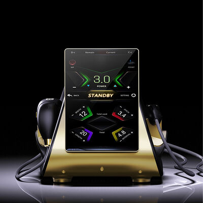 جهاز تجميل HIFU22D بالموجات فوق الصوتية المركزة عالية الكثافة متعدد الترددات مع حماية من البرد لمكافحة الشيخوخة وشد الوجه وتشكيل الجسم وإذابة الدهون