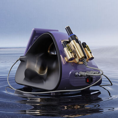 جهاز شد الوجه بالموجات فوق الصوتية المركزة عالية الكثافة HIFU12D MAX PLUS متعدد الترددات مع حماية من البرد لمكافحة الشيخوخة وشد الوجه وتشكيل الجسم وإذابة الدهون