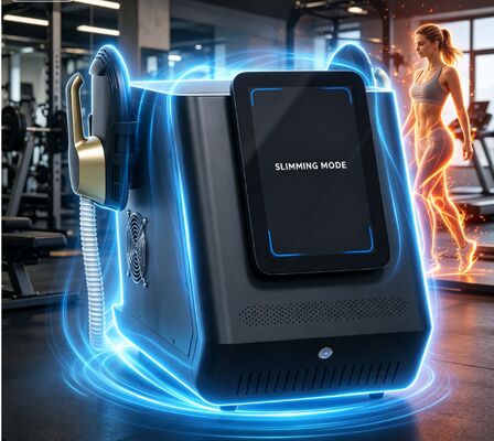 آلة النحت الجسدي المحمولة EMS مع طاقة 2800W منخفضة 12 بوصة وشاشة وتكنولوجيا EMSlim لتحفيز العضلات