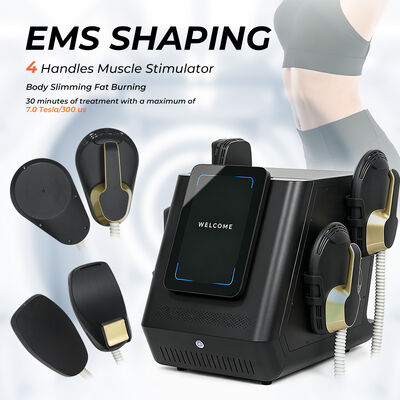 آلة EMSlim Neo RF مع طاقة إخراج 3000W 4 أدوات يدوية لتمثال العضلات وتخفيف وزن الجسم باستخدام تكنولوجيا التمثال