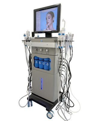 18 في 1 جهاز أكوا إكسفوليات أكسجين المغذي لإصلاح الوجه برايت سبا الاحترافي