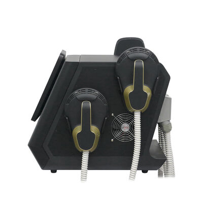 ماكينة تحفيز العضلات الاحترافية ذات 4 مقابض EMS لنحت الجسم RF
