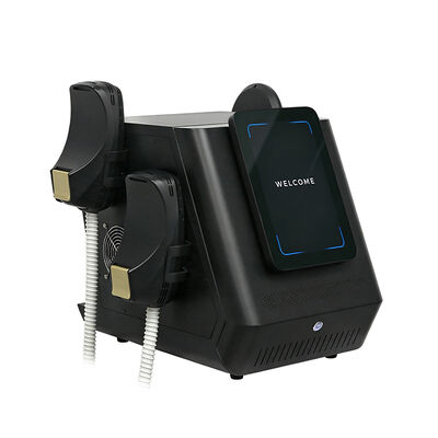 ماكينة تحفيز العضلات الاحترافية ذات 4 مقابض EMS لنحت الجسم RF