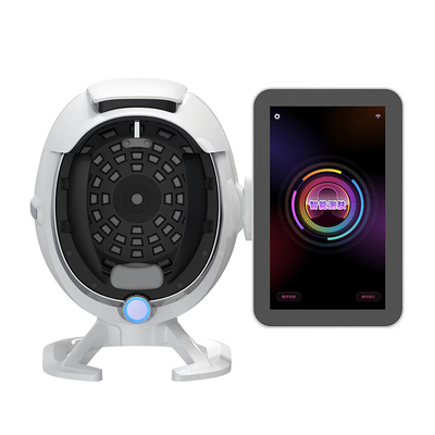 AI Magic 3D Mirror Facial Scanner Analyzer De Piel تحليل حب الشباب تحليل الجلد مسح الوجه الكامل اختبار آلة تحليل الجلد