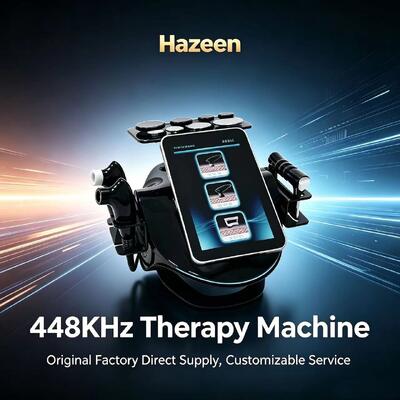 Hazeen 448 كيلو هرتز CET RET Tecar RF Diyatermi Cihazı – Fizyoterapi ve Kilo Verme Cihazı