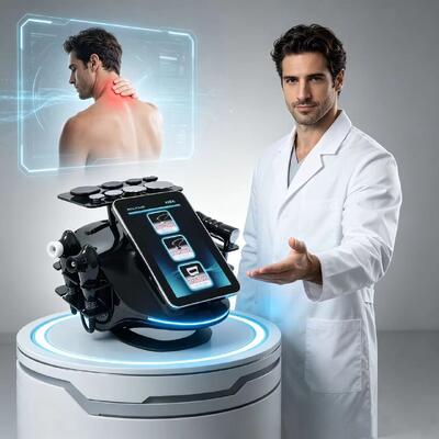 آلة Hazeen Nuevo Modelo Máquina de Fisioterapia de Calour Profundo وBelleza Lifting 448KHZ مع 3 طرق مختلفة و8 رؤوس